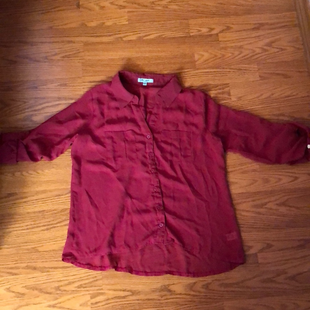 The Arte see-through blouse